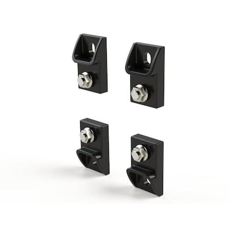 Saginaw Control & Engineering Mounting Kit, 5 in. H x 3 in. W x 1-1/4 in. L, Polyamide, Steel, Stainless Steel, 4 PK SCE-ELMFK4